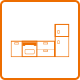 Equipment and cabinet assembly